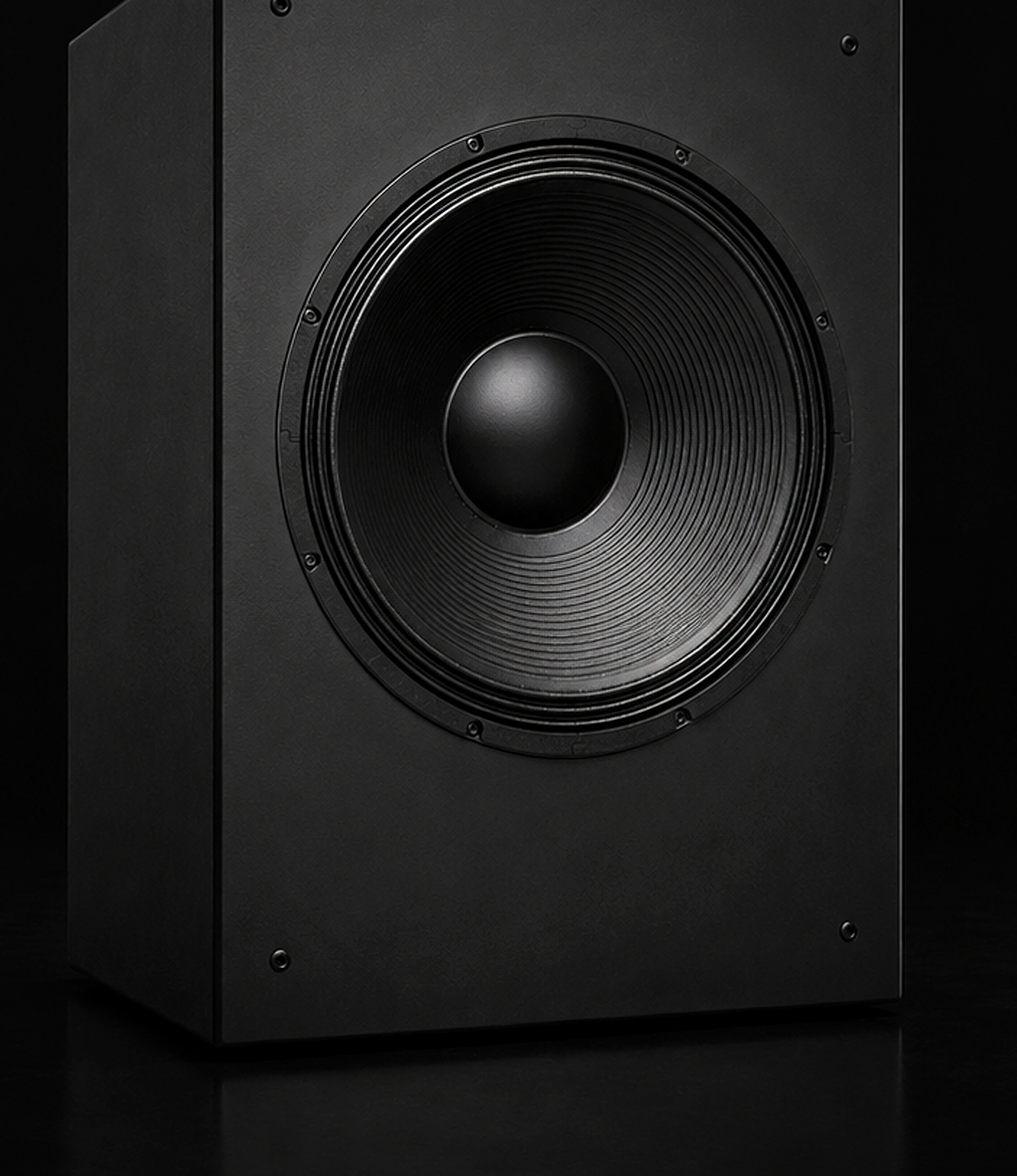 SW18A 18-inch active DSP subwoofer clean dark product view